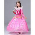 Crianças roupas de longo comprimento crianças princesa personagens de desenhos animados vestidos de festa trajes de teatro vestidos de manga cheia de rainha